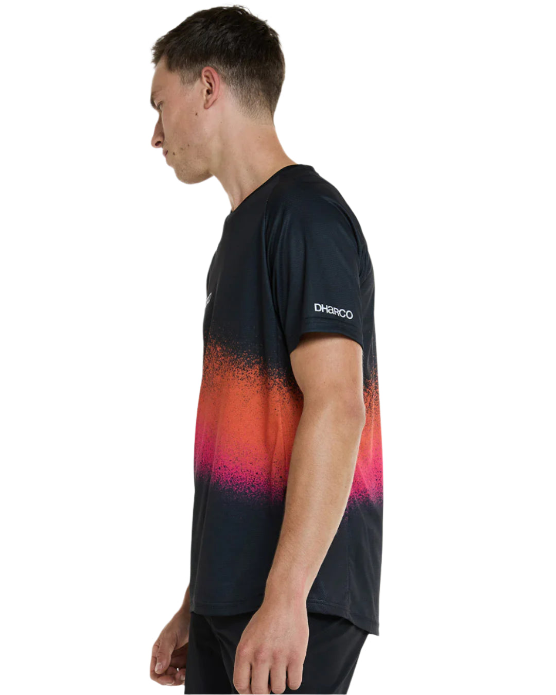 DHaRCO Men's Short Sleeve Tech Tee - 2XL - Black Snake