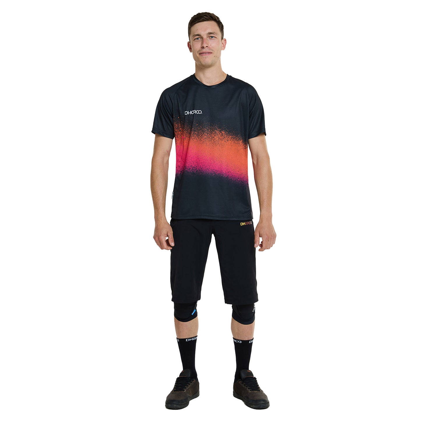 DHaRCO Men's Short Sleeve Jersey - S - Black Snake