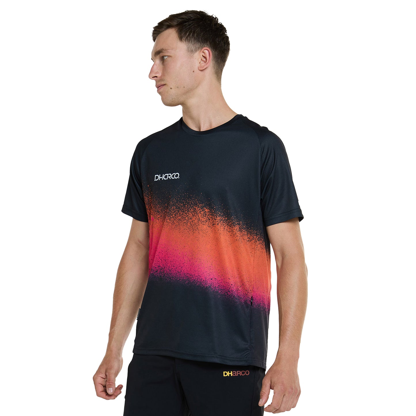 DHaRCO Men's Short Sleeve Jersey - S - Black Snake