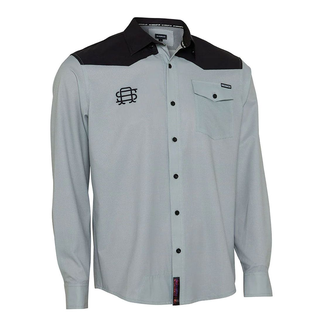 DHaRCO Men's Long Sleeve Button Up Jersey - L - Kyle Strait Signature Edition