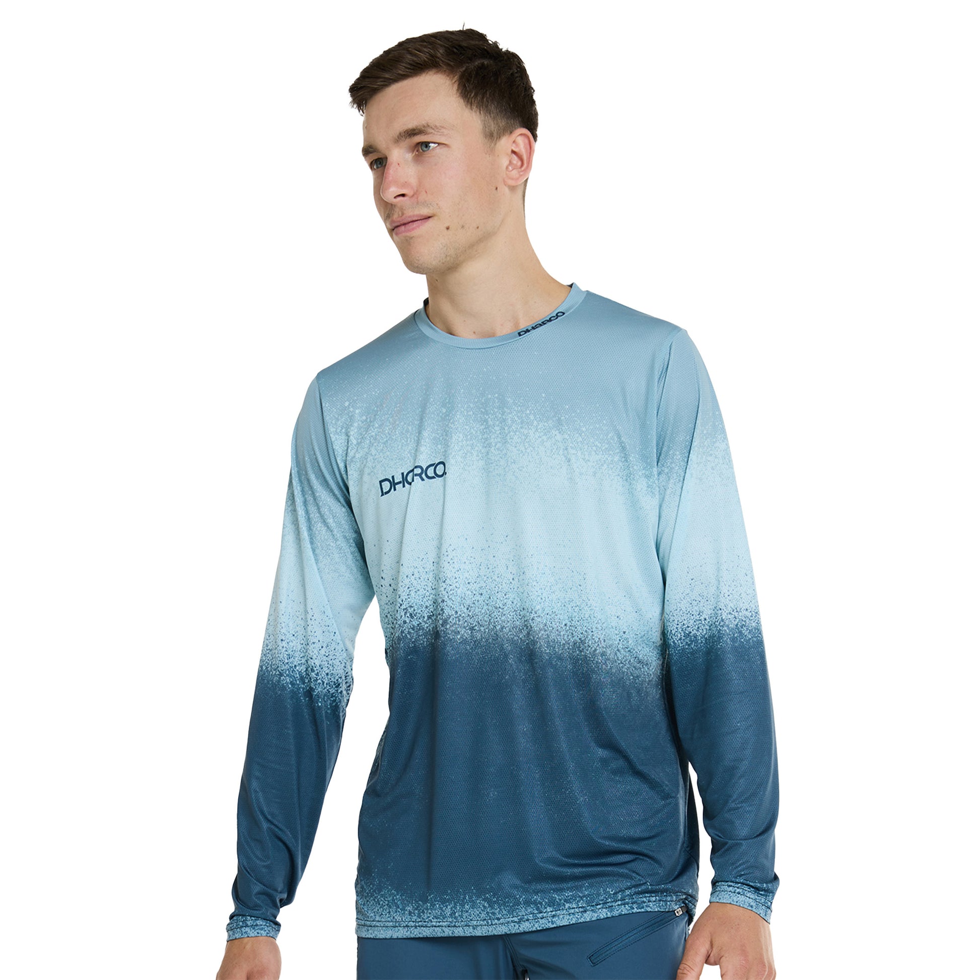 DHaRCO Men's Race Long Sleeve Jersey S Nu Wave MTB Direct