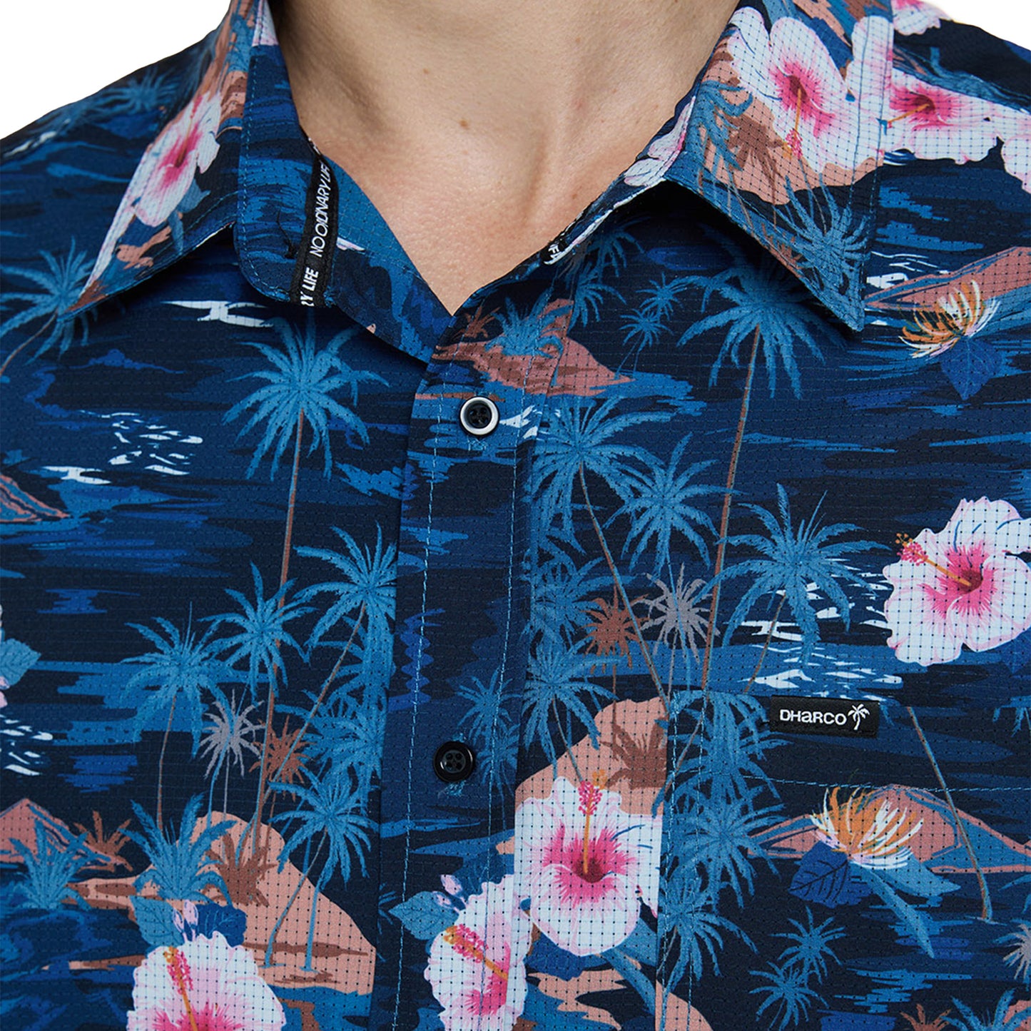 DHaRCO Men's Tech Party Shirt - XL - Oasis