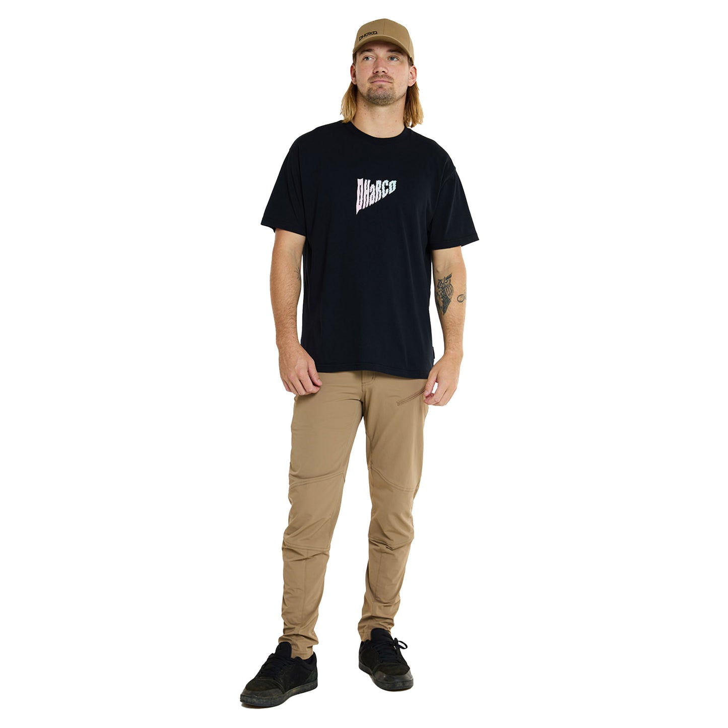DHaRCO Men's Cotton Tee - S - Black