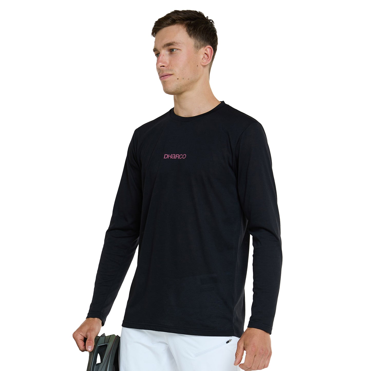 DHaRCO Men's Long Sleeve Tech Tee - L - Black