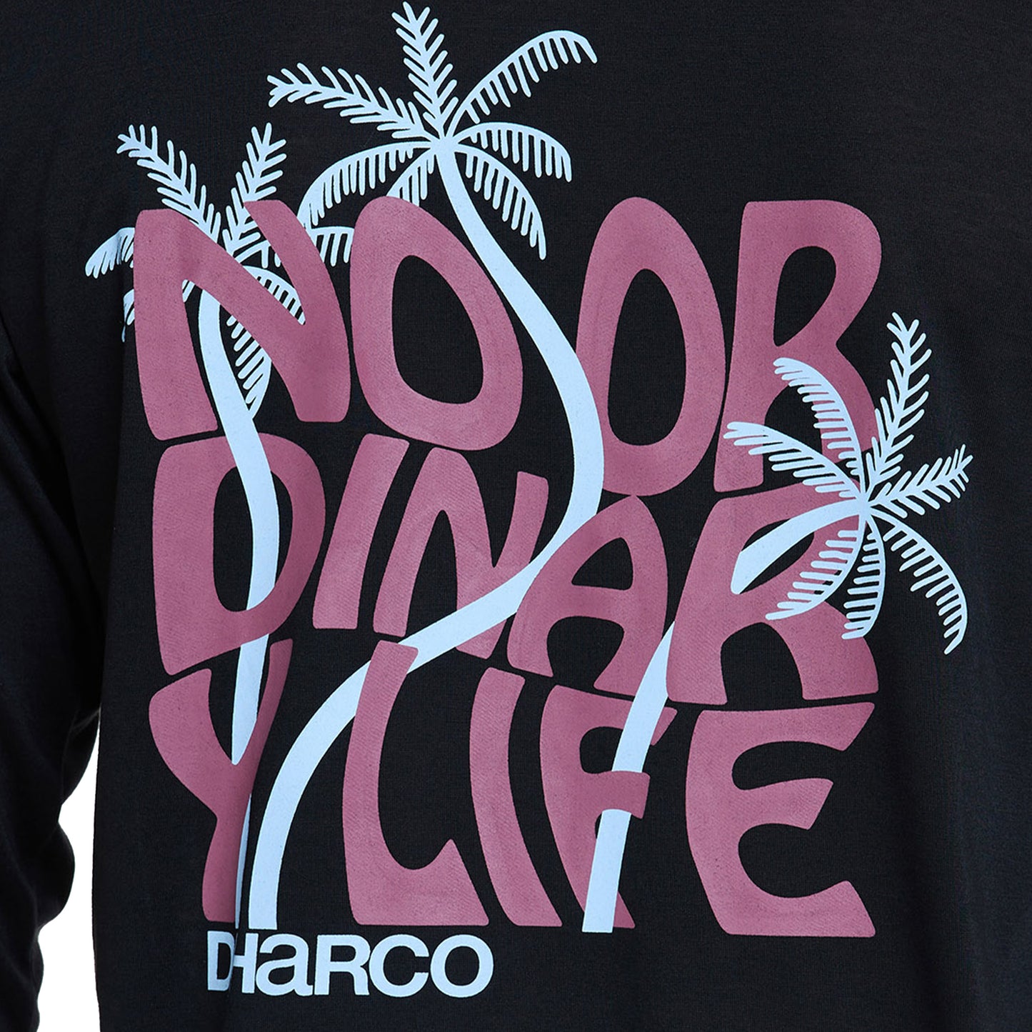 DHaRCO Men's Long Sleeve Tech Tee - L - Black