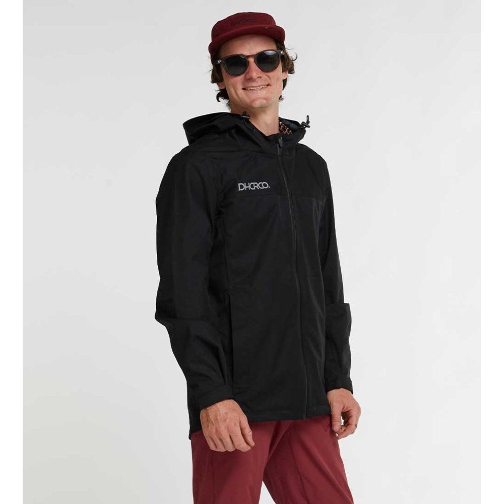 DHaRCO Men's Rain Jacket - XL - Stealth