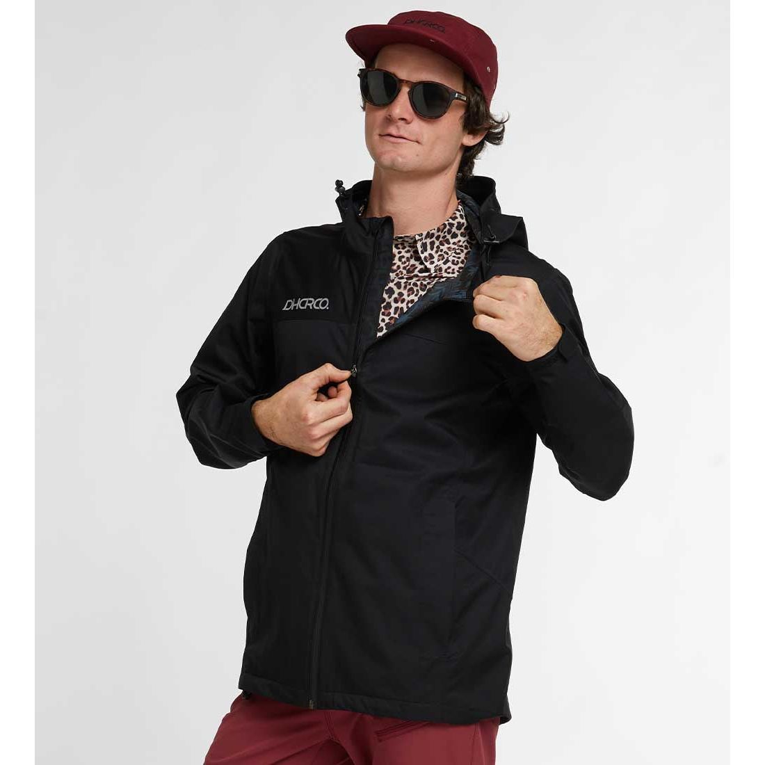 DHaRCO Men's Rain Jacket - XL - Stealth