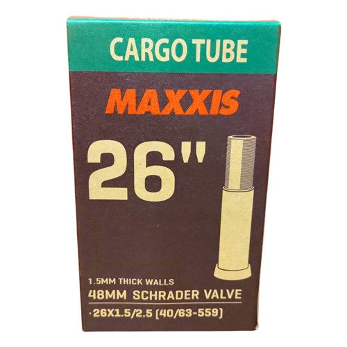 Maxxis Cargo Inner Tube - 26 Inch - Schrader - 1.5-2.5 Inch - SV48