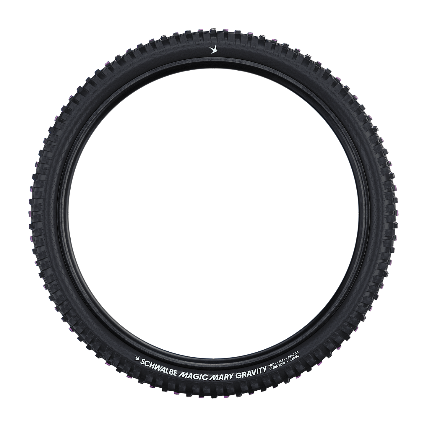 Schwalbe Magic Mary Radial Tyre - 27.5 Inch - 2.5 Inch - Yes - Addix Soft - Gravity Pro - Soft - Heavy Duty Protection - Folding - Black