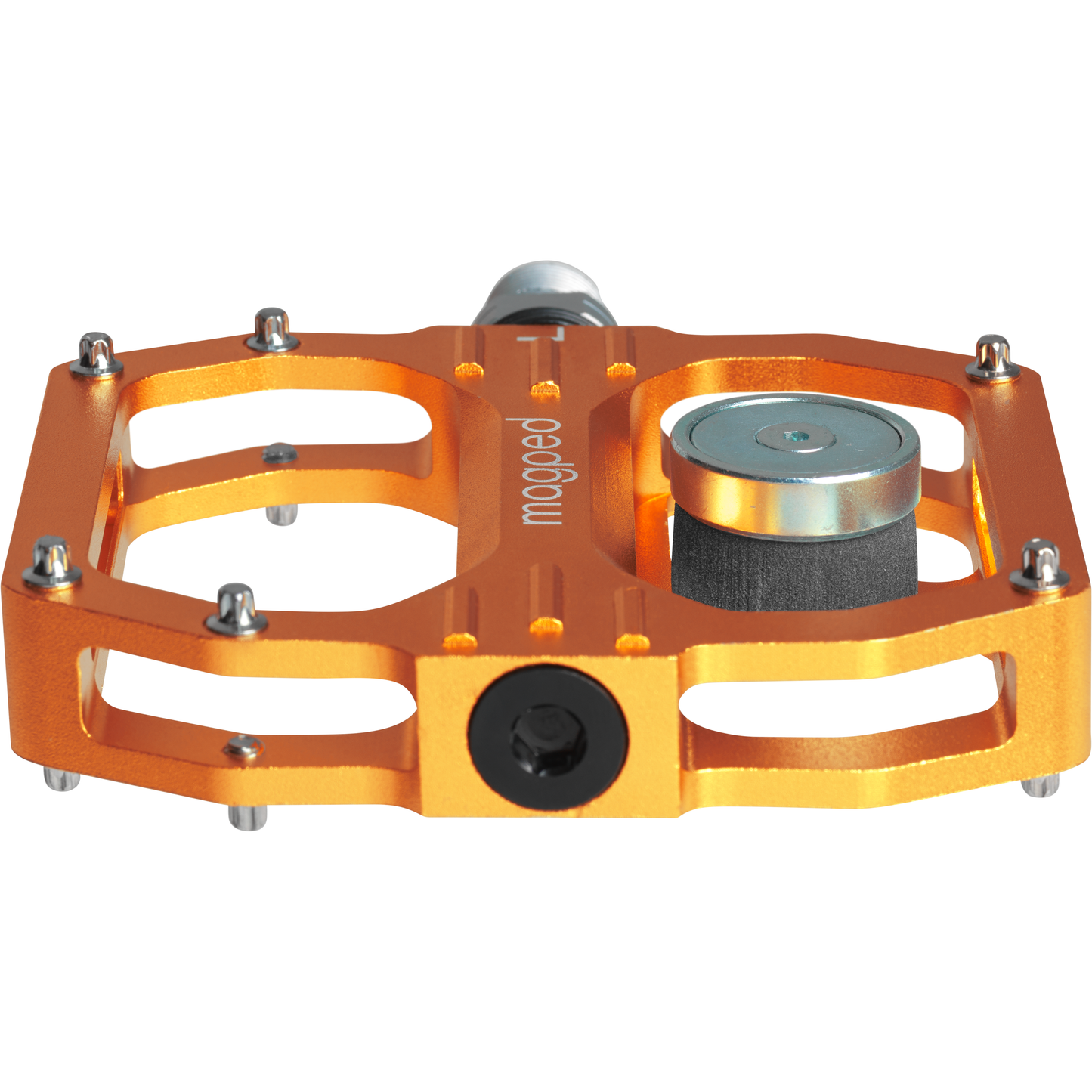 Magped Sport2 150N Magnetic Flat Pedals - Standard - Orange