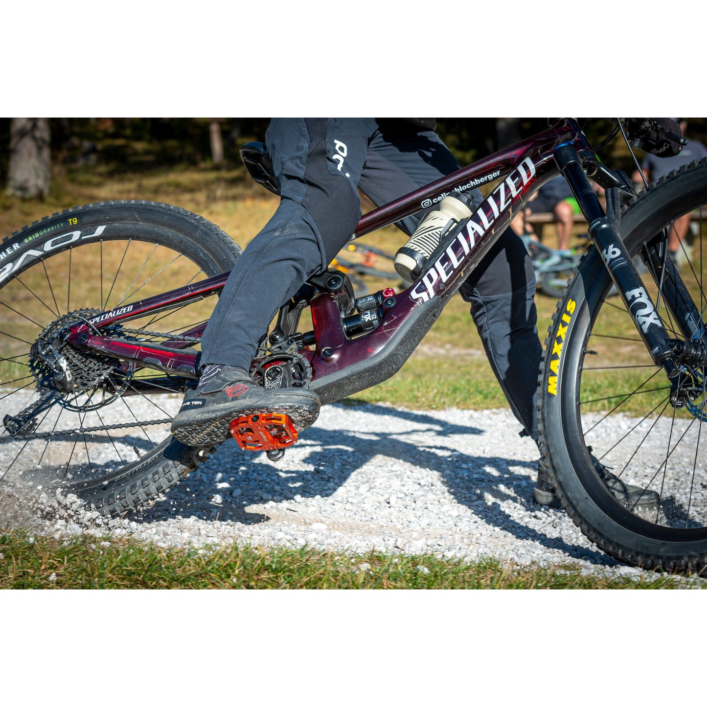 Magped Sport2 150N Magnetic Flat Pedals - Standard - Orange