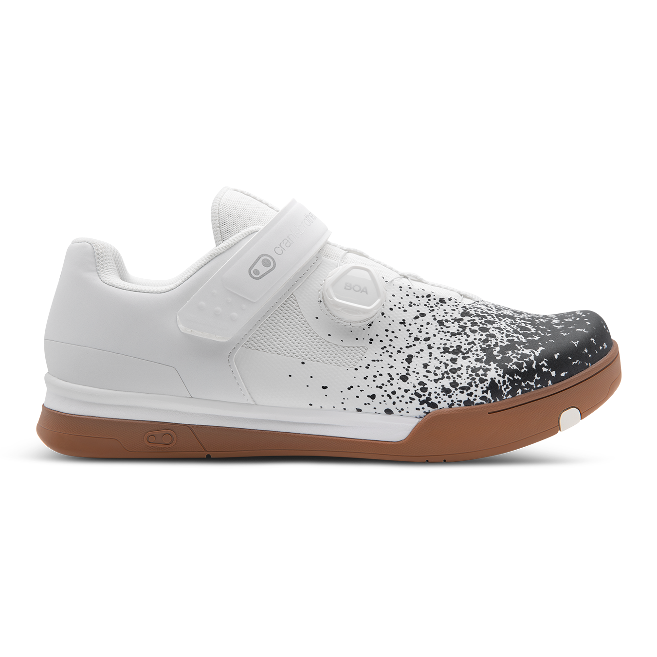 Crank Brothers Mallet BOA Clipless Shoes - US 14 - LE Black - White Splatter