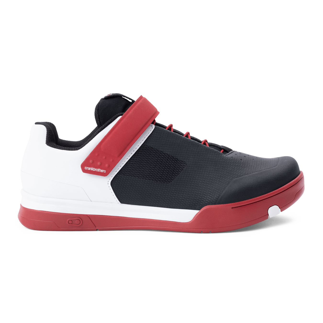 Crank Brothers Mallet Speedlace Clipless Shoes - US 14.0 - Black - Red - White
