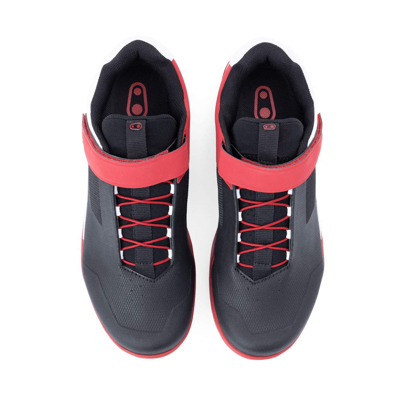 Crank Brothers Mallet Speedlace Clipless Shoes - US 10.5 - Black - Red - White