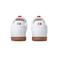 Crank Brothers Mallet Lace Clipless Shoes - US 6.5 - White - Red Splatter