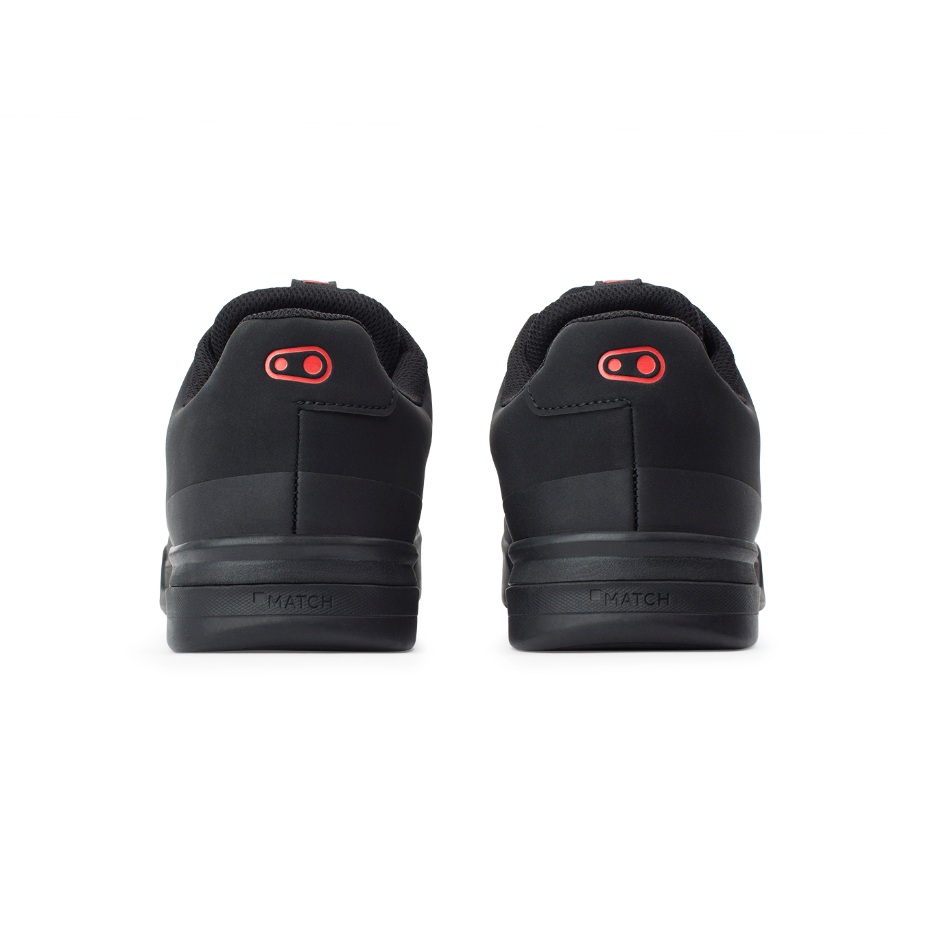 Crank Brothers Mallet Lace Clipless Shoes - US 8.5 - Black - Red