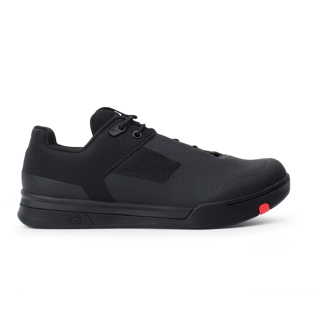 Crank Brothers Mallet Lace Clipless Shoes - US 7.5 - Black - Red