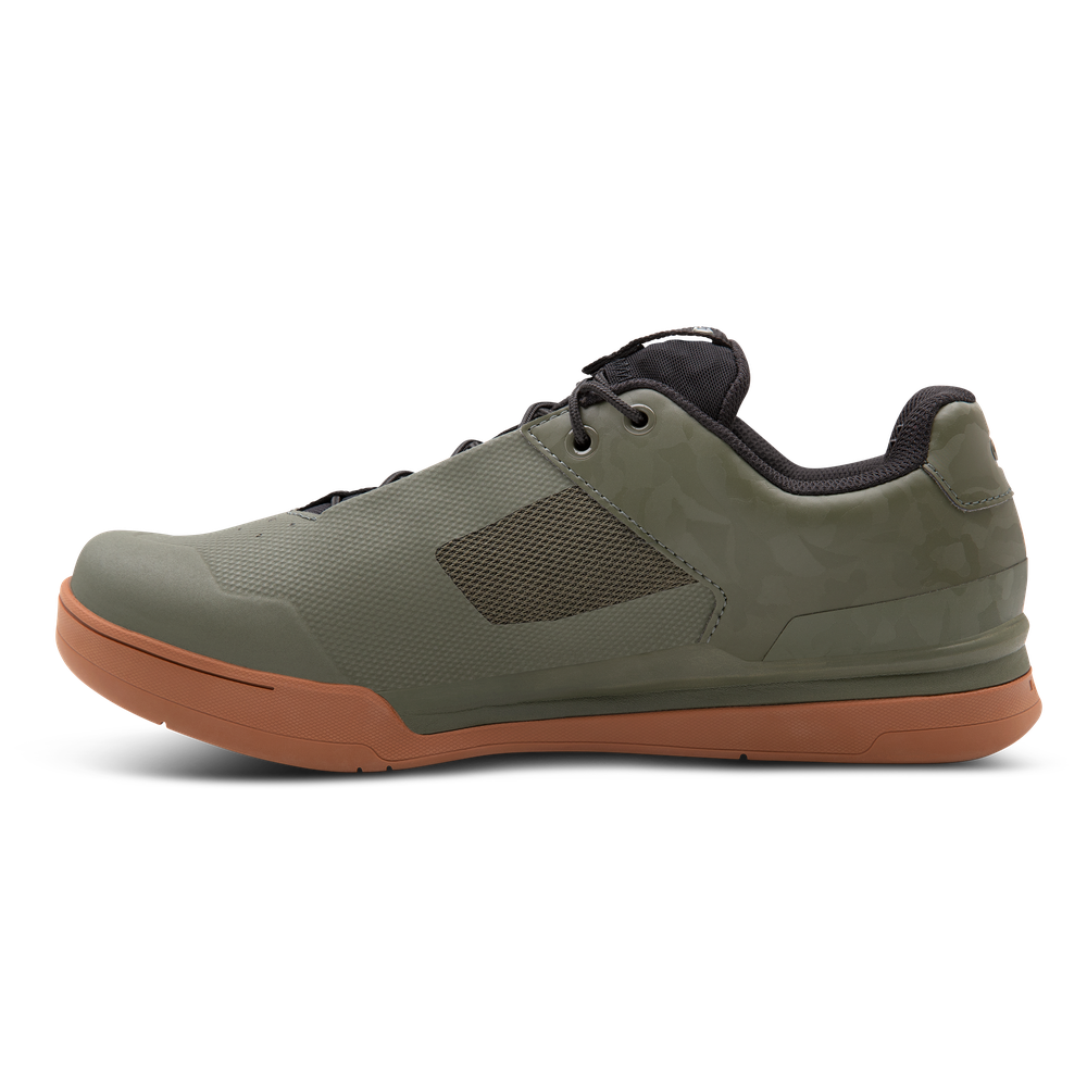 Crank Brothers Mallet Lace Clipless Shoes - US 9 - LE Camo - Black - Gum