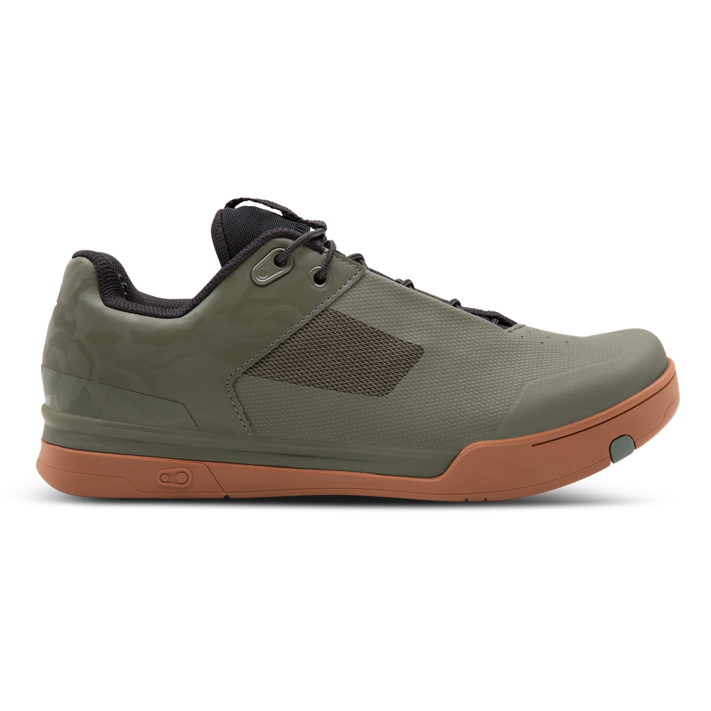 Crank Brothers Mallet Lace Clipless Shoes - US 7.5 - LE Camo - Black - Gum