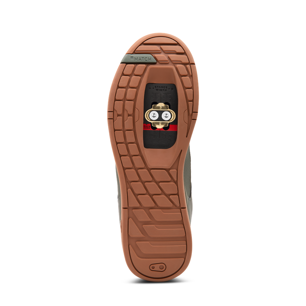 Crank Brothers Mallet Lace Clipless Shoes - US 8.5 - LE Camo - Black - Gum