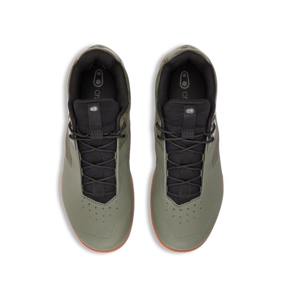 Crank Brothers Mallet Lace Clipless Shoes - US 10.5 - LE Camo - Black - Gum