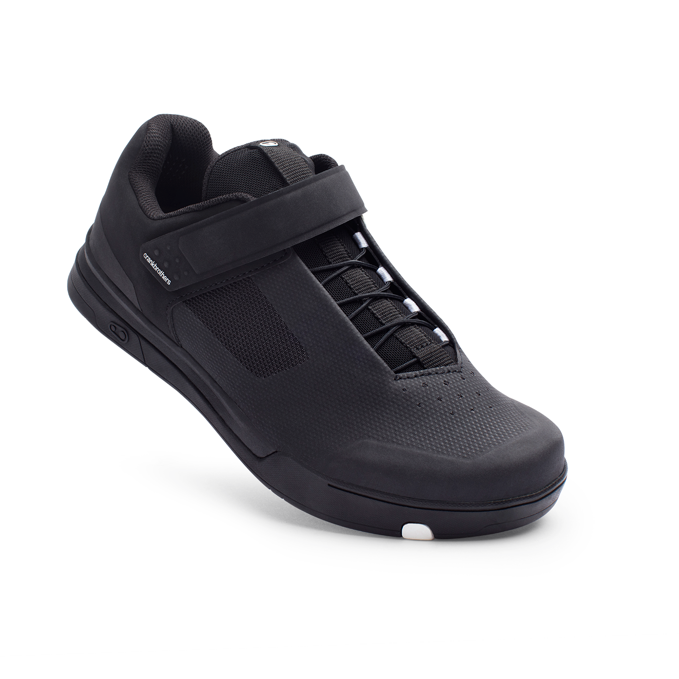 Crank Brothers Mallet Speedlace Clipless Shoes - US 12.5 - Black - White