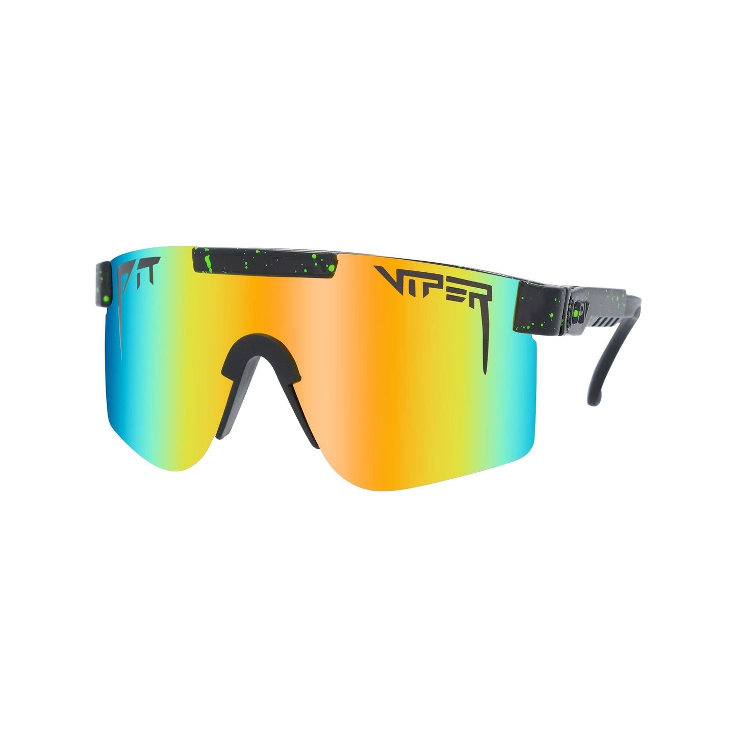 Pit Viper Original Sunglasses - The Monster Bull - Black - Mirror Polarized Lens