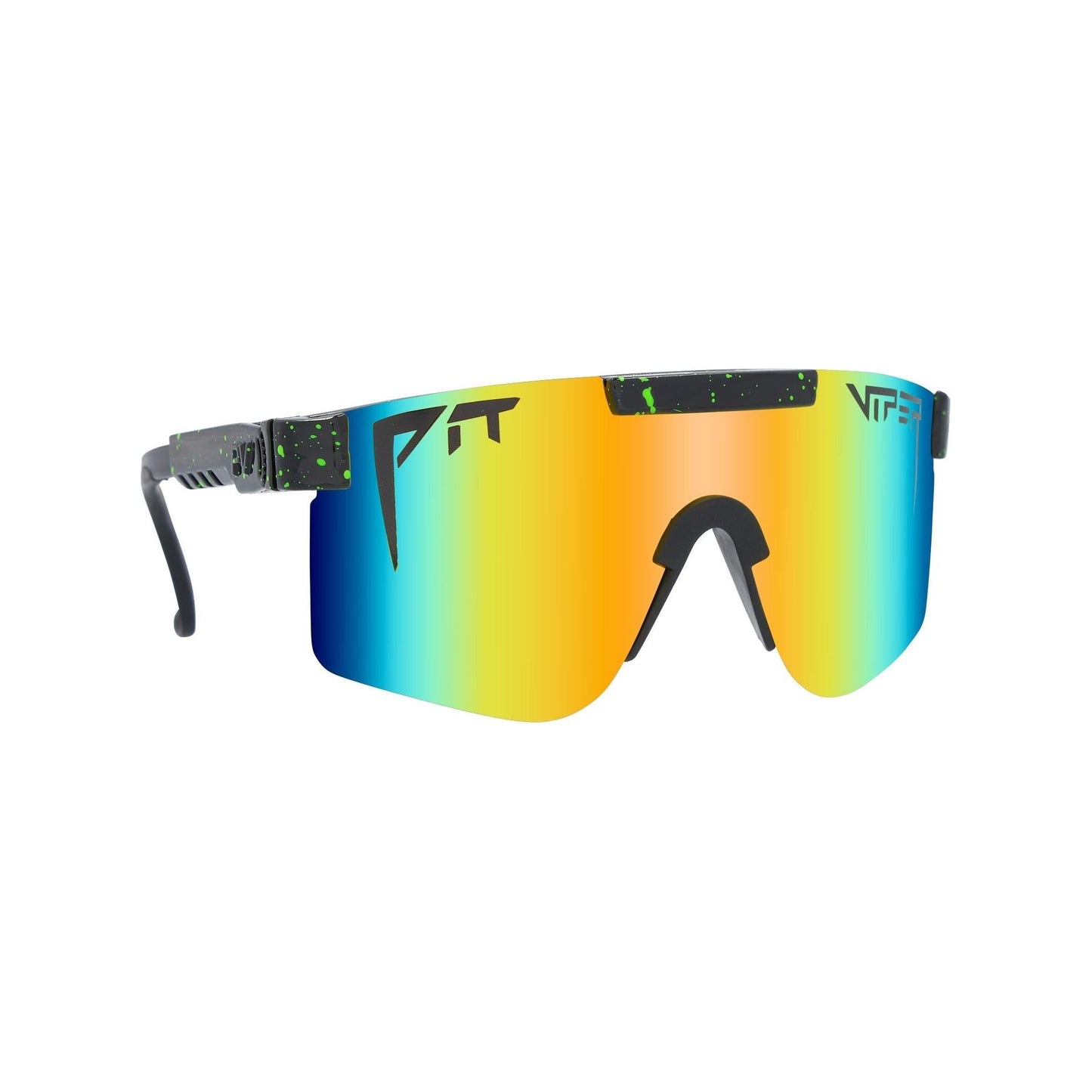 Pit Viper Original Sunglasses - The Monster Bull - Black - Mirror Polarized Lens