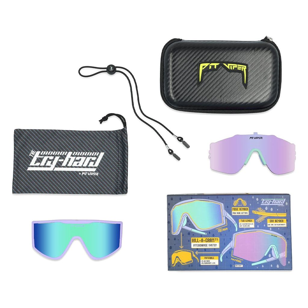 Pit Viper Try-Hard Sunglasses - One Size Fits Most - The Moontower