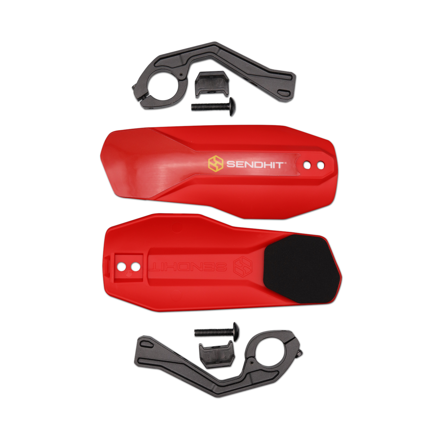 Sendhit Nock MTB Handguards V2 - Hand Guards - Red