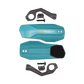 Sendhit Nock MTB Handguards V2 - Hand Guards - Turquoise
