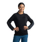 Norman MTB Women's Merino Long Sleeve Gravity Jersey - Women's L - Black