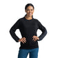 Norman MTB Women's Merino Long Sleeve Gravity Jersey - Women's XL - Black