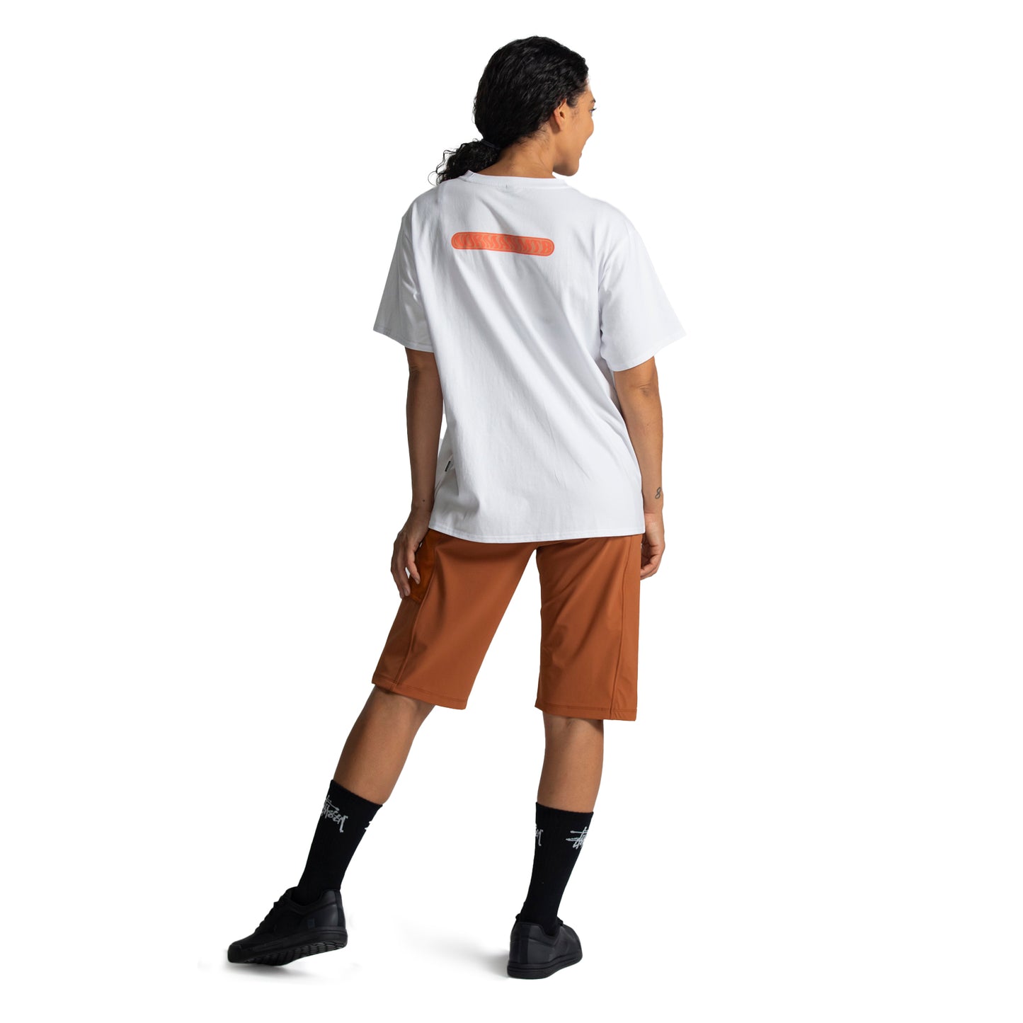 Norman MTB Women's Artist Short Sleeve Tech Tee - Women's L - White