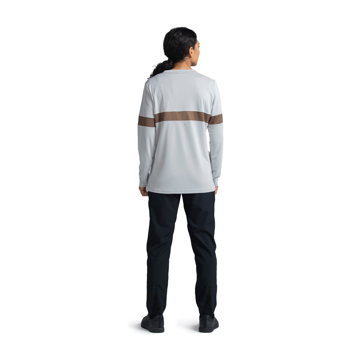 Norman MTB Women's Bamboo Long Sleeve Gravity Jersey - Women's M - White