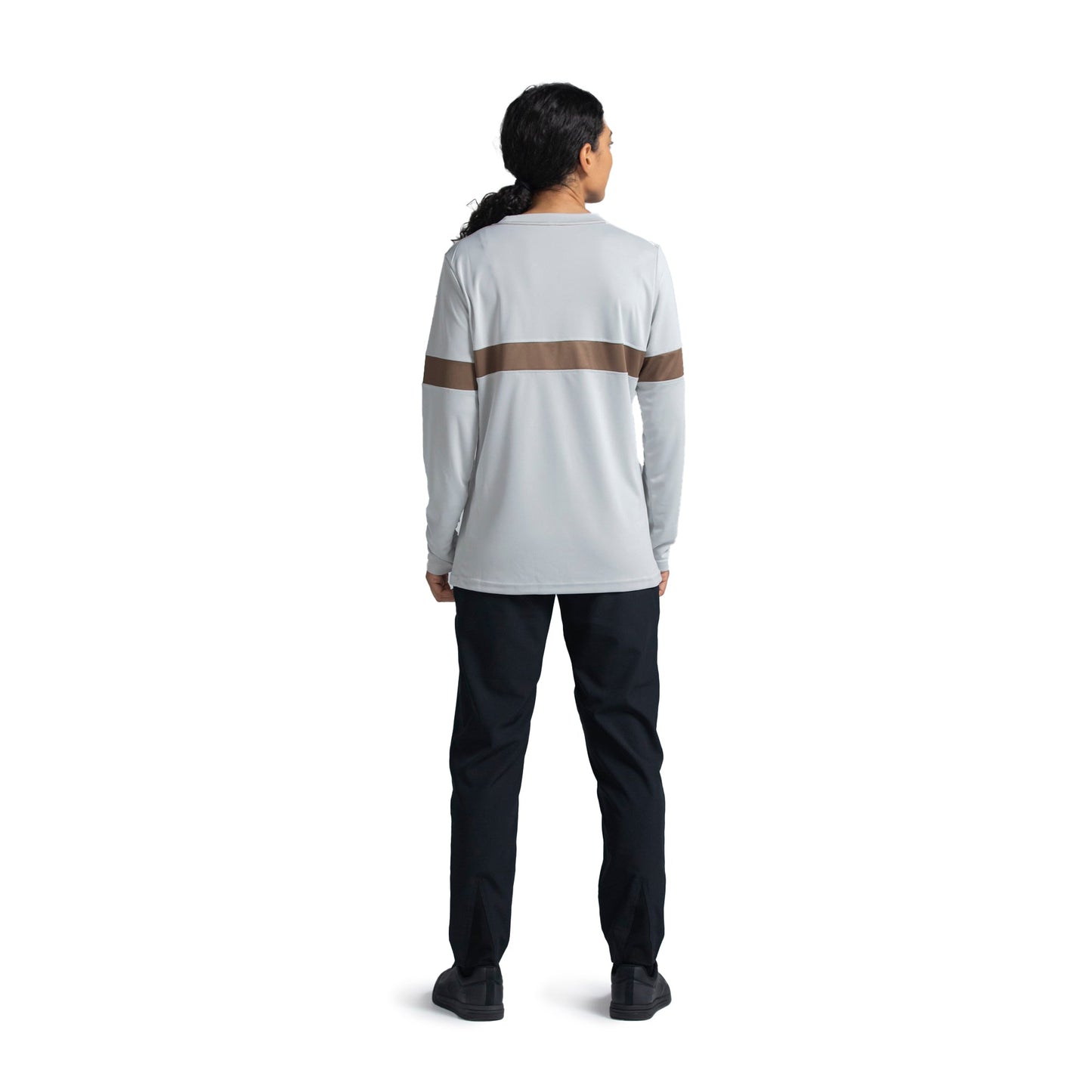 Norman MTB Women's Bamboo Long Sleeve Gravity Jersey - Women's XS - White