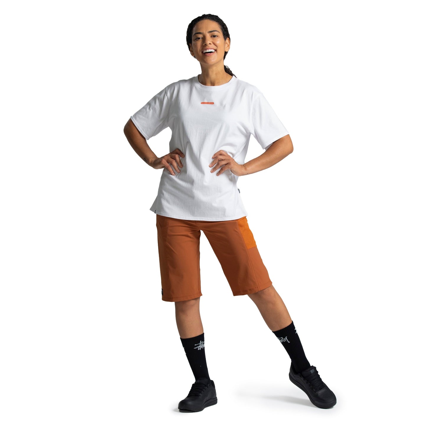 Norman MTB Women's Artist Short Sleeve Tech Tee - Women's XL - White
