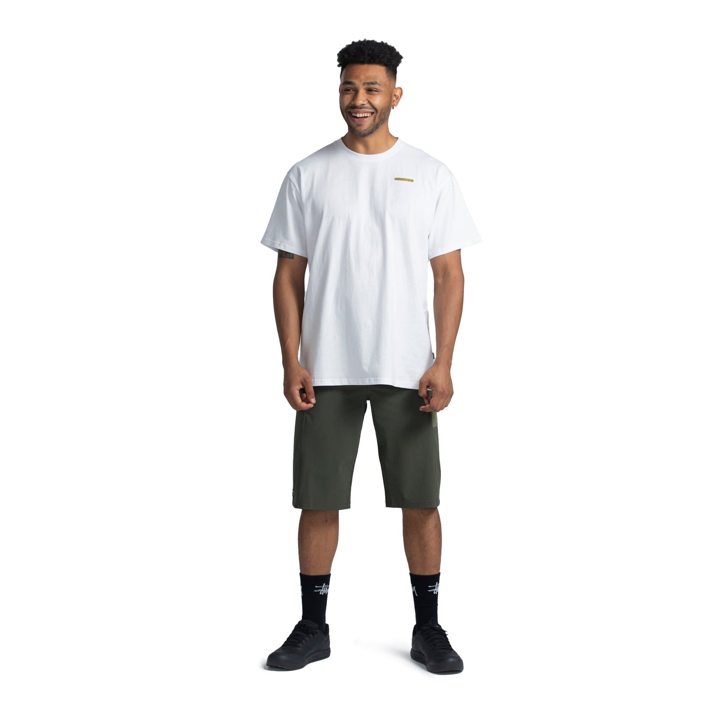 Norman MTB Men's Artist Short Sleeve Tech Tee - XL - White
