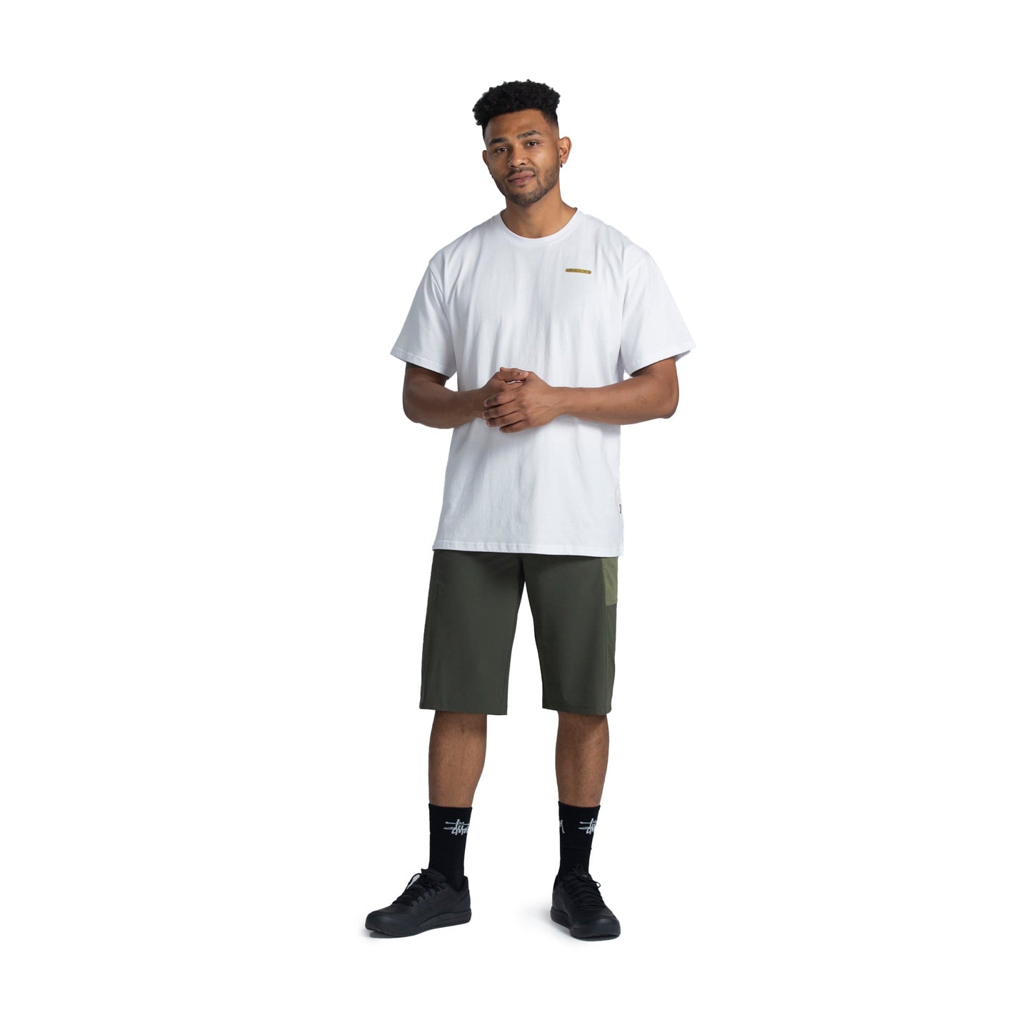 Norman MTB Men's Artist Short Sleeve Tech Tee - M - White