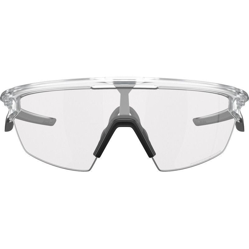 Oakley Sphaera Sunglasses - L - 134mm - Matte Clear - Clear Photochromic
