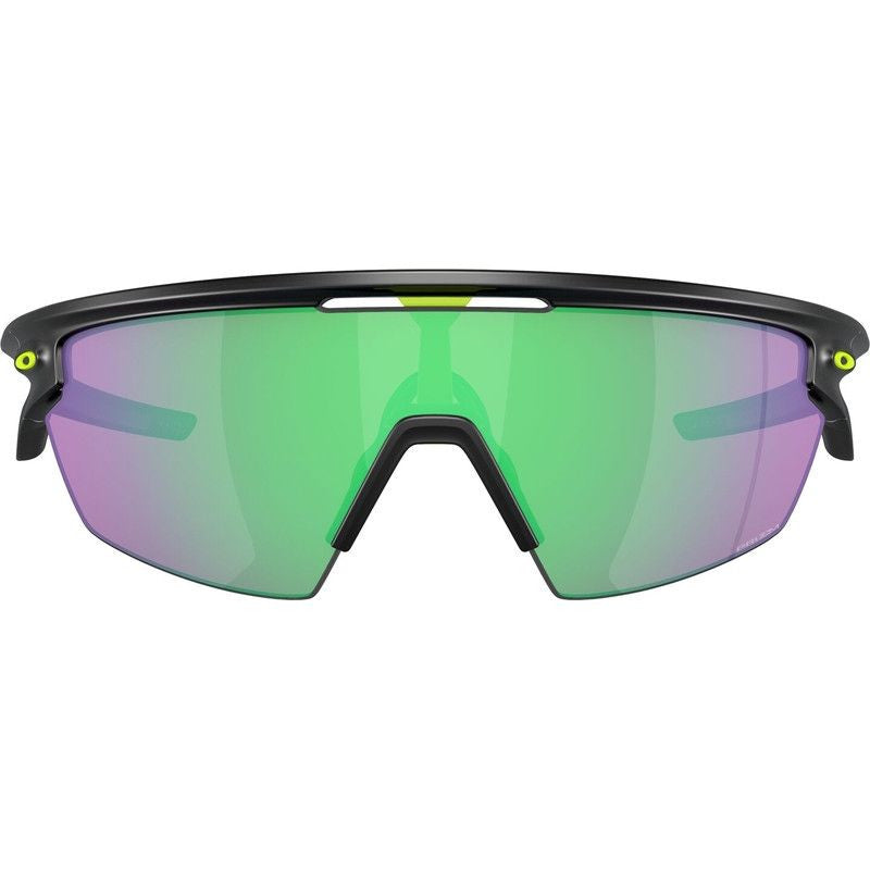 Oakley Sphaera Sunglasses - L - 134mm - Matte Black Ink Prizm Road Jade