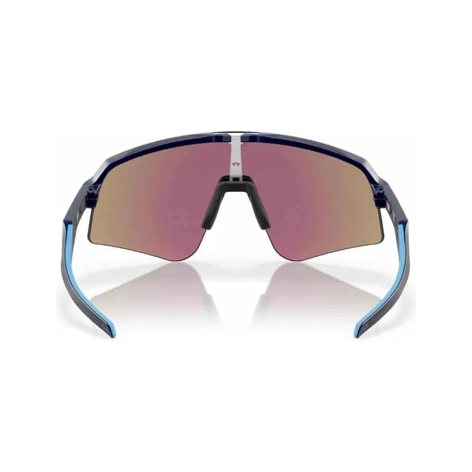 Oakley Sutro Lite Sweep Sunglasses - One Size Fits Most - Matte Navy - PRIZM Sapphire Lens