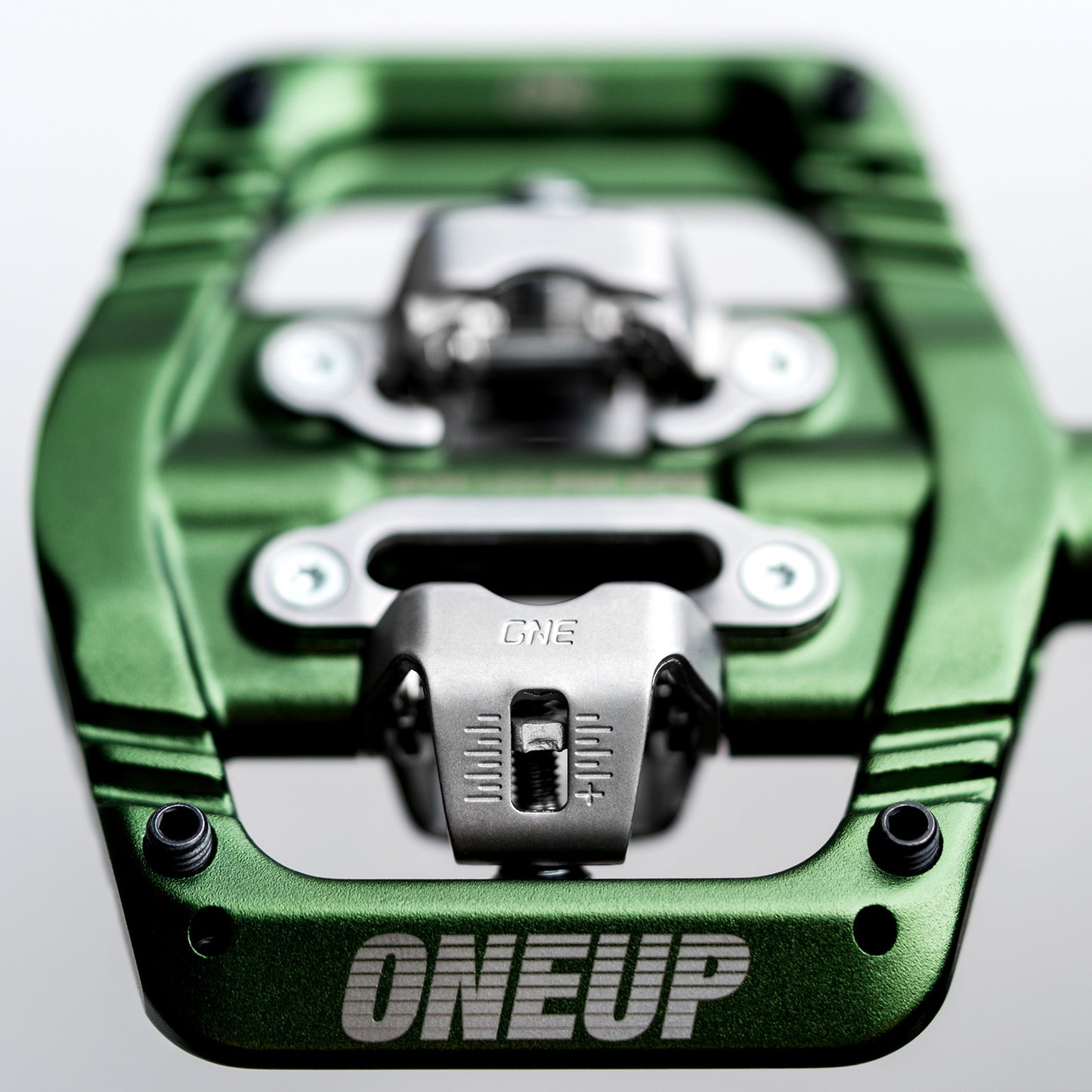OneUp Components Clip Pedals - Standard - Dark Green