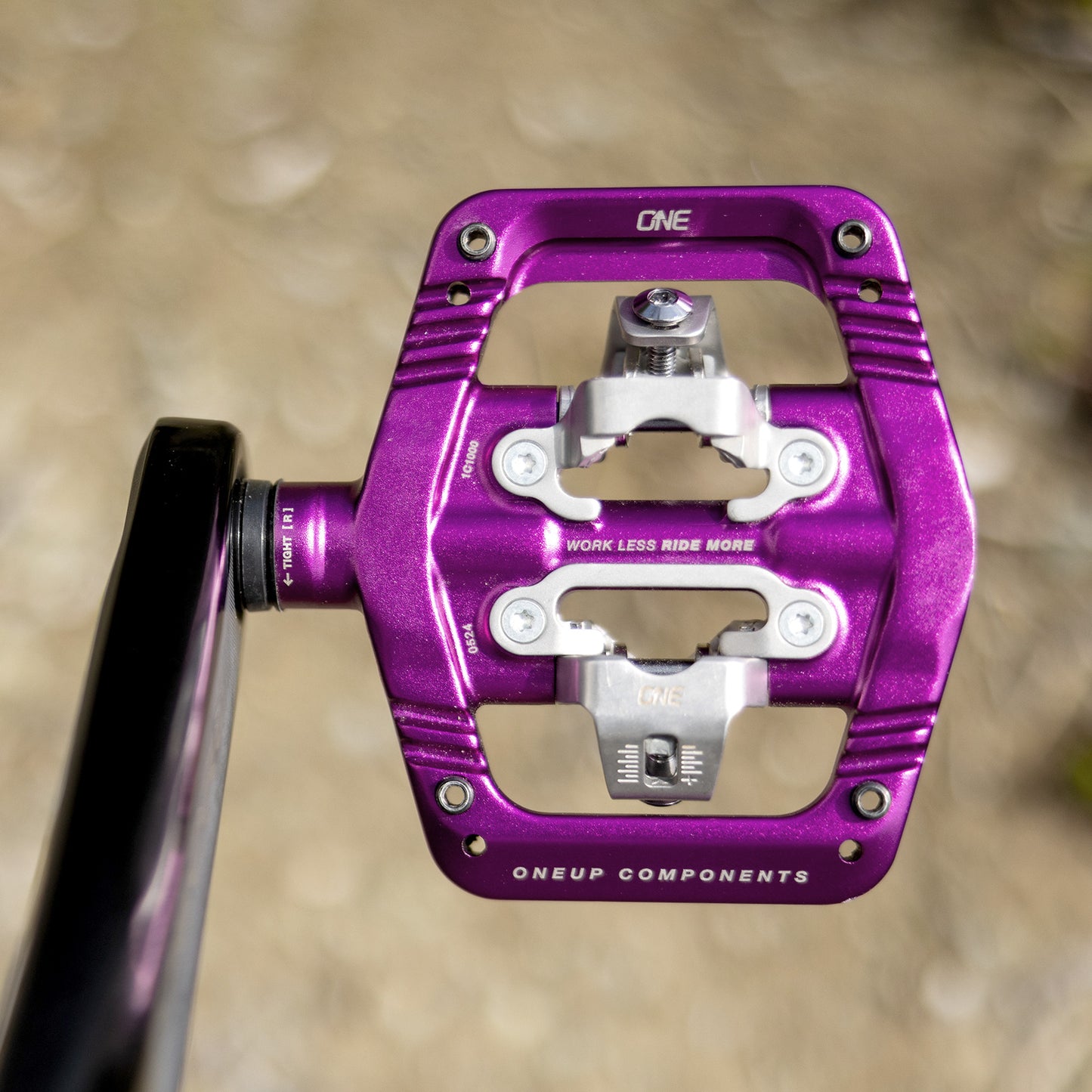 OneUp Components Clip Pedals - Standard - Purple