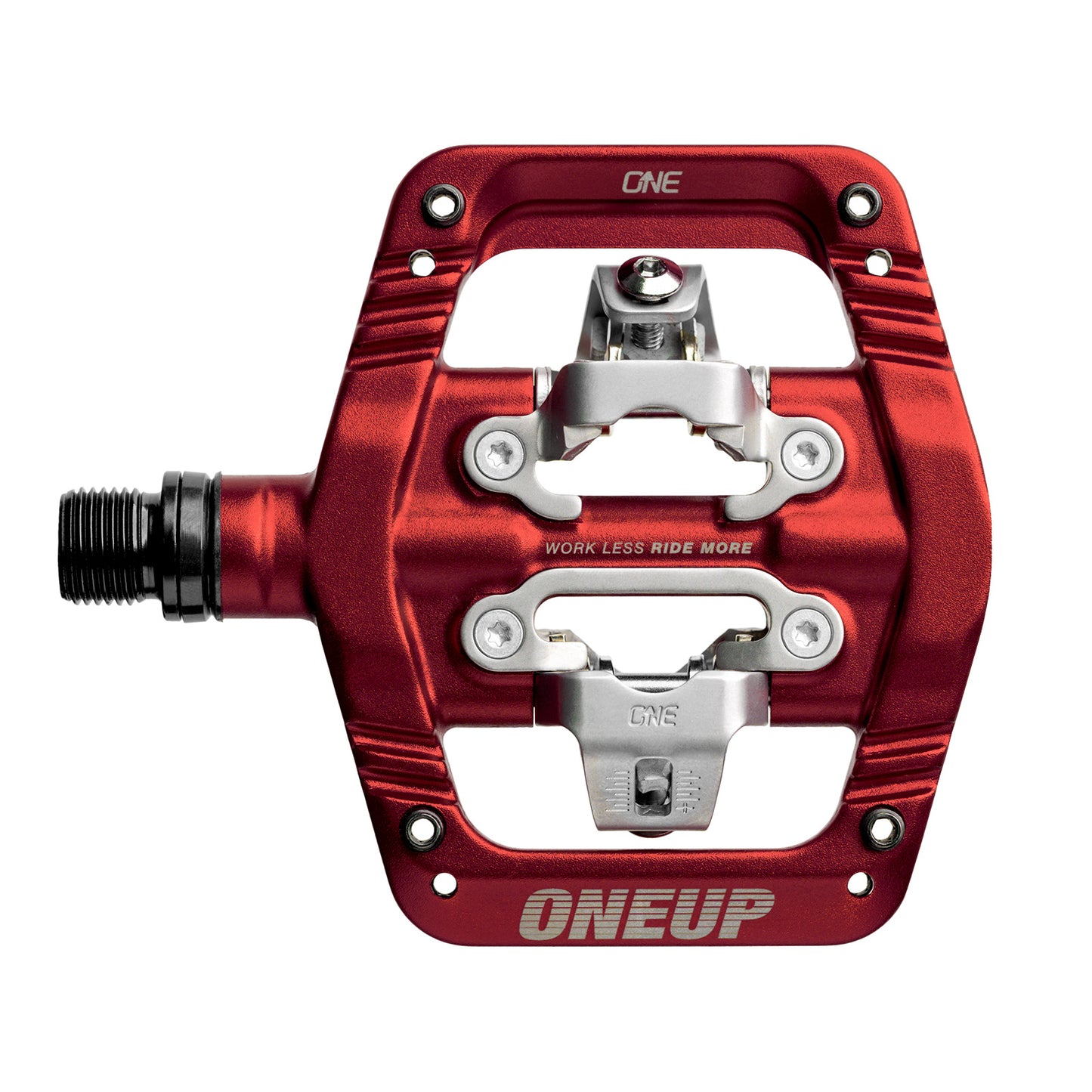 OneUp Components Clip Pedals - Standard - Red