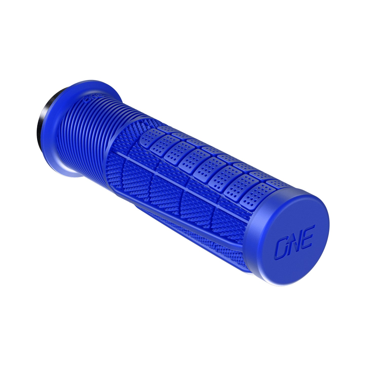 OneUp Components Thick Lock On Grips - Single Lock On Grips - Blue