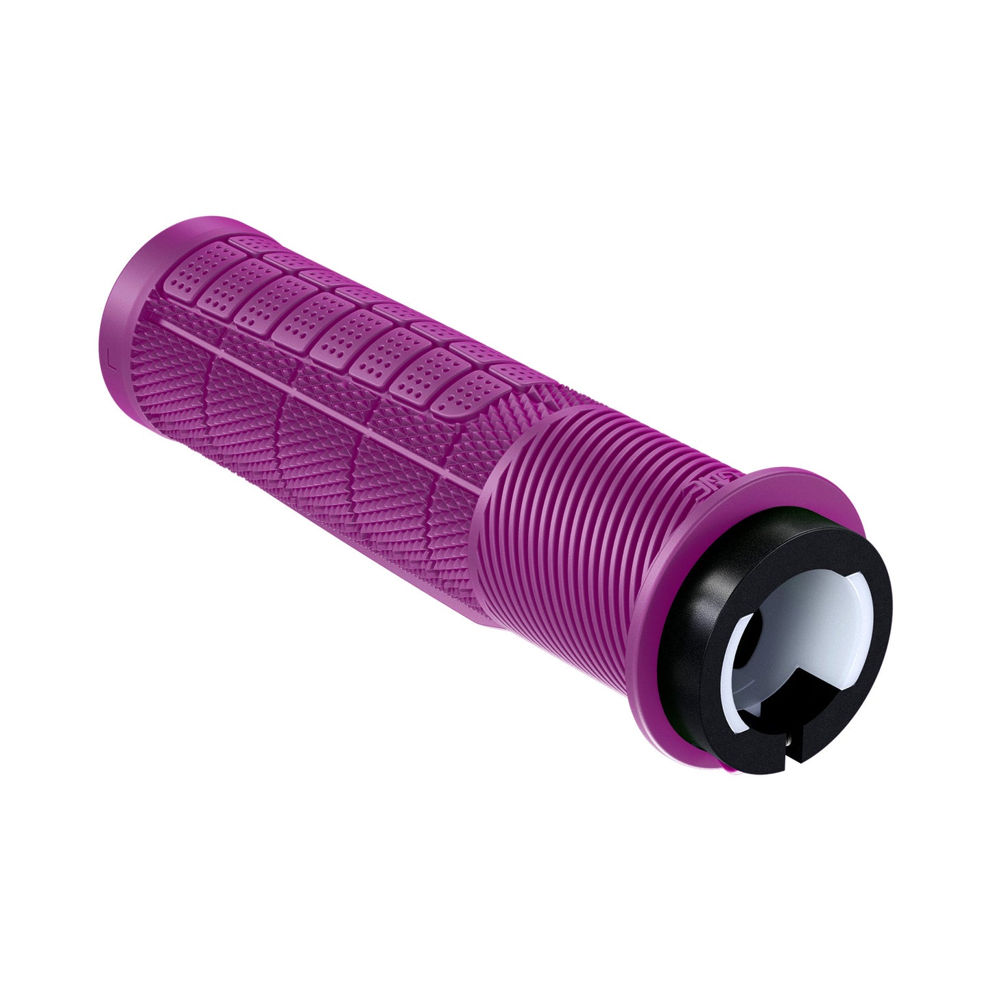 OneUp Components Thick Lock On Grips - Single Lock On Grips - Purple