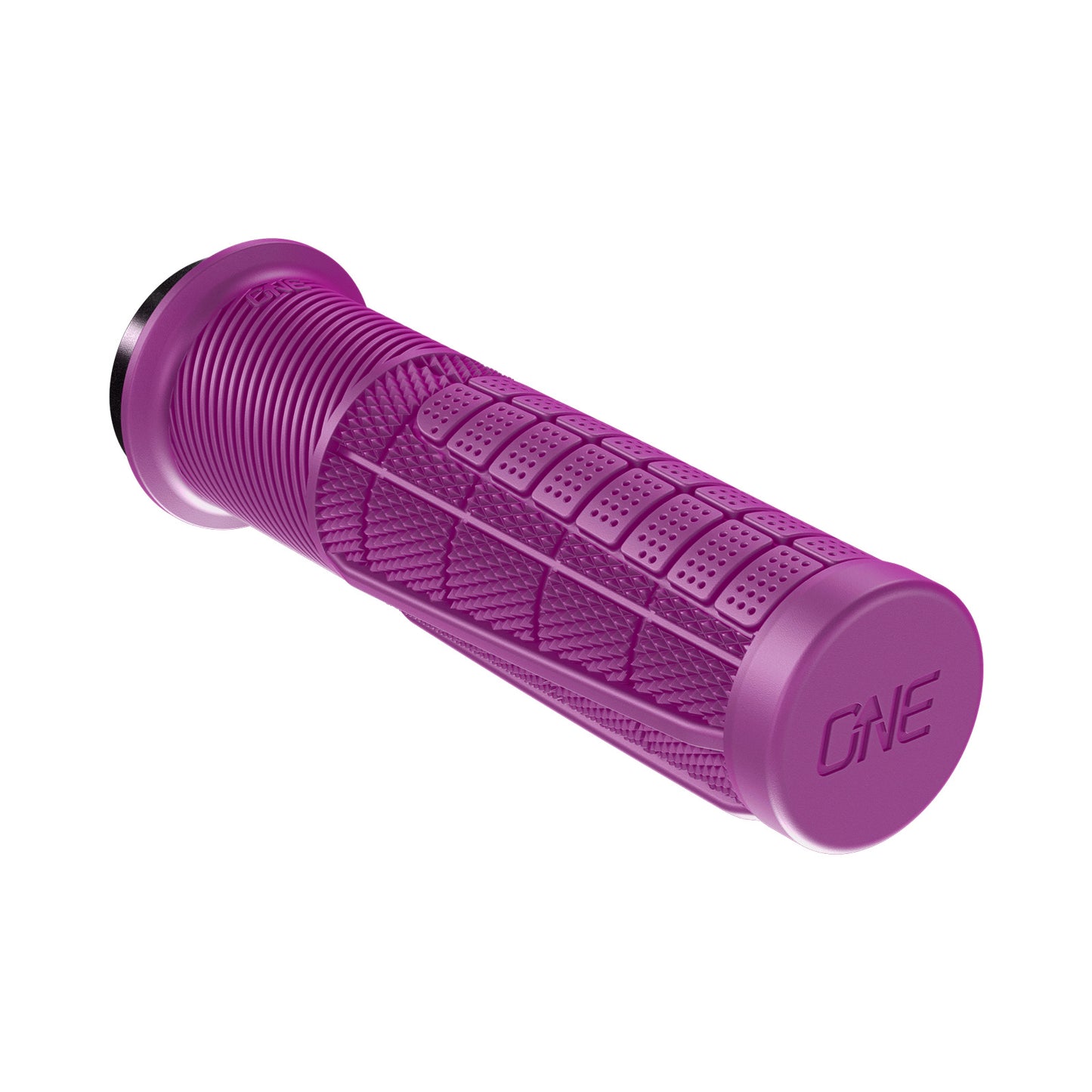 OneUp Components Thick Lock On Grips - Single Lock On Grips - Purple