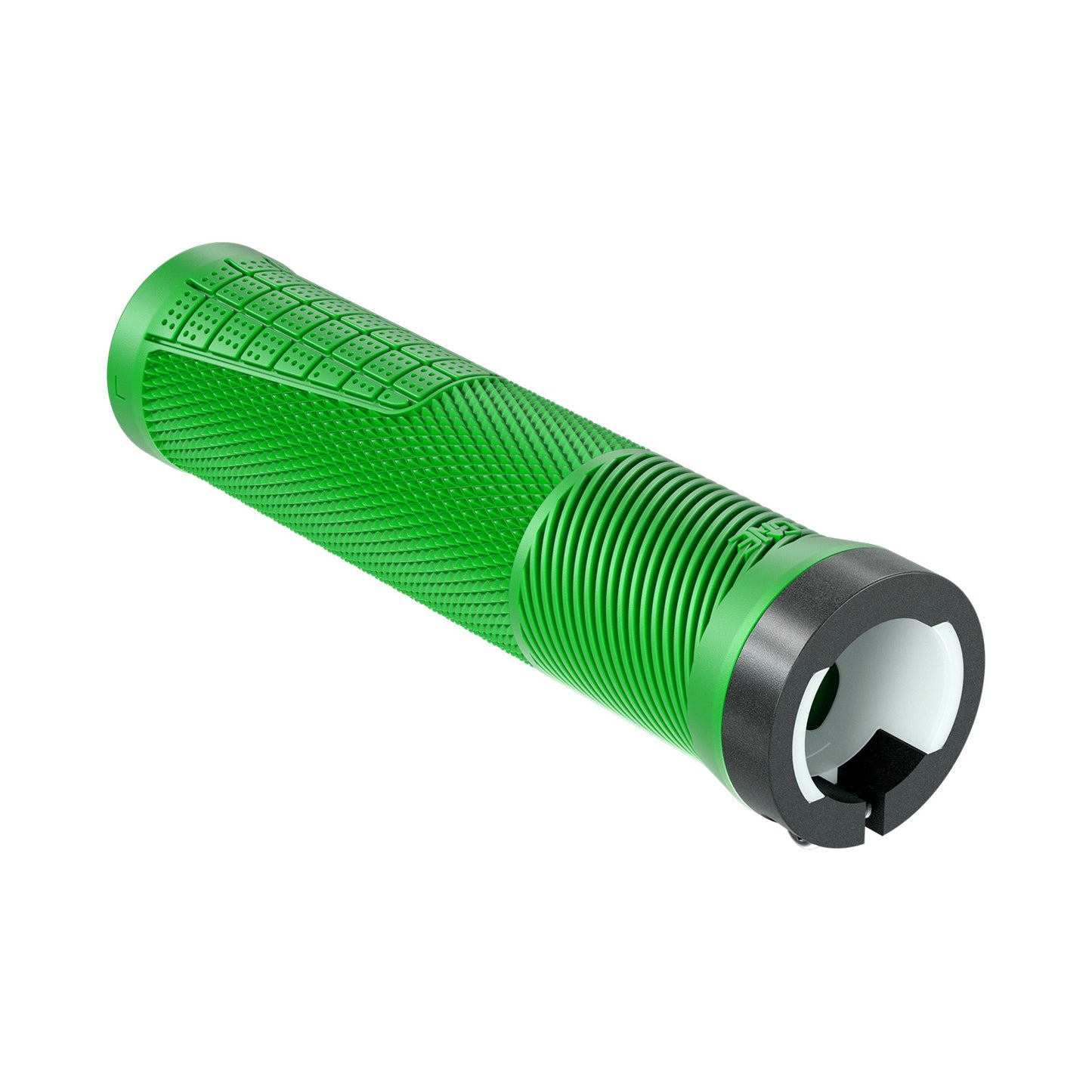 OneUp Components Thin Lock On Grips - Single Lock On Grips - Green