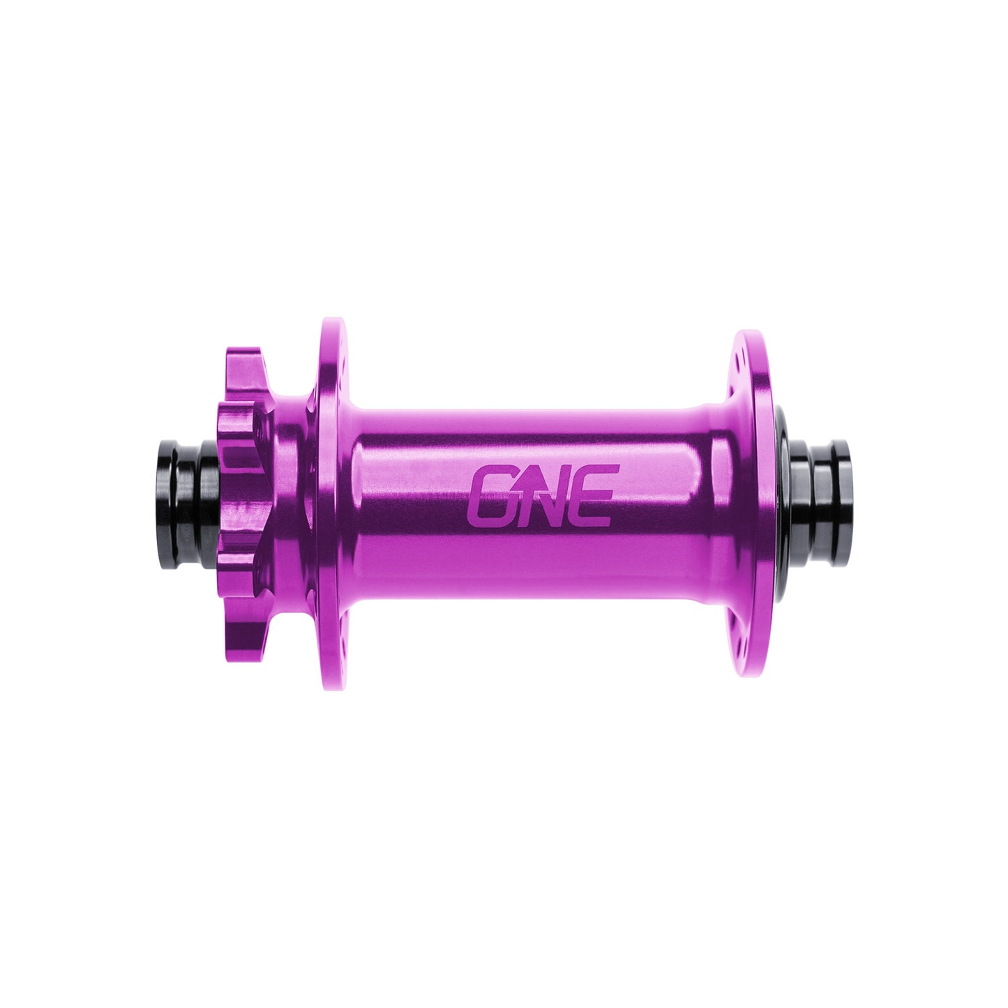 OneUp Components 6 Bolt Disc Front Hub - Front - 15x110mm Boost - 32 Hole - J-Bend - Purple